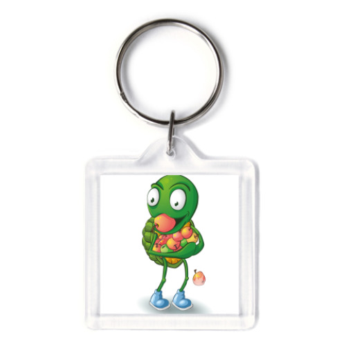 Брелок с принтом Добрый Черепашонок Король