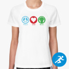 Женская спортивная футболка