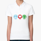 Женская рубашка поло