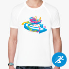 Мужская спортивная футболка