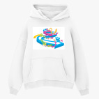 Толстовка худи оверсайз