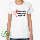 Женская футболка органик