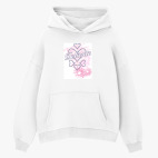 Толстовка худи оверсайз