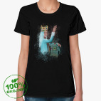 Женская футболка органик