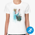 Женская спортивная футболка