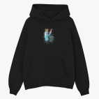 Толстовка худи оверсайз