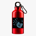 Металлическая бутылка 400 мл UV-DTF