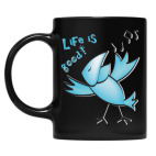 Кружка цветная UV-DTF