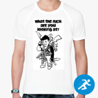 Мужская спортивная футболка