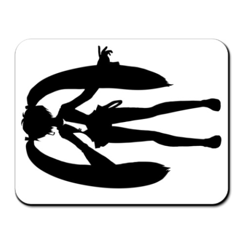 Коврик для мыши с принтом  Bad Miku!!