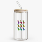 Банка с бамбуковой крышкой