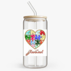 Банка с бамбуковой крышкой