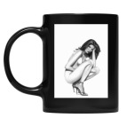 Кружка цветная UV-DTF