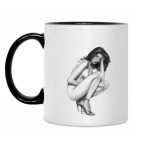 Кружка двухцветная