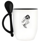 Кружка с ложкой