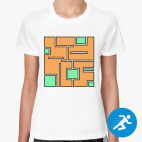 Женская спортивная футболка
