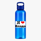 Прозрачная спортивная бутылка