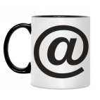 Кружка двухцветная