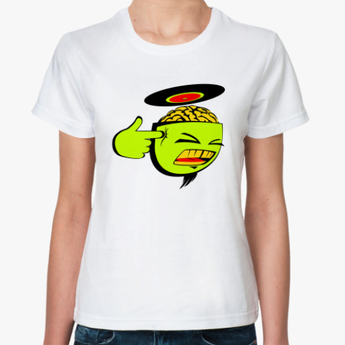 Классическая футболка musical brain