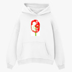 Толстовка худи оверсайз