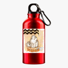 Металлическая бутылка 400 мл UV-DTF