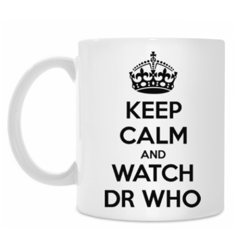 Кружка KEEP CALM and WATCH DOCTOR WHO