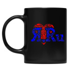 Кружка цветная UV-DTF