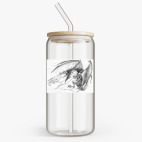 Банка с бамбуковой крышкой