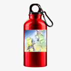 Металлическая бутылка 400 мл UV-DTF