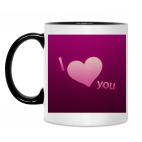 Кружка двухцветная