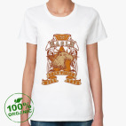 Женская футболка органик