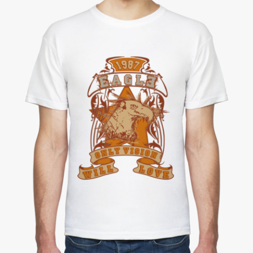 Футболка с принтом Eagle