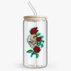 Банка с бамбуковой крышкой