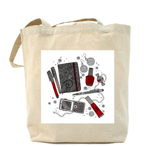 Сумка шоппер 'Внутри'