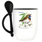 Кружка с ложкой