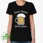 Женская футболка органик