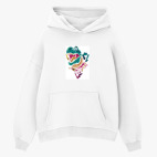 Толстовка худи оверсайз