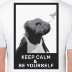 смешная обезьяна (Keep Calm)