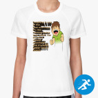 Женская спортивная футболка