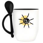 Кружка с ложкой