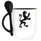 Кружка с ложкой