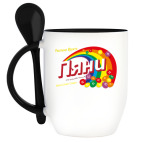 Кружка с ложкой