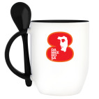 Кружка с ложкой