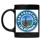 Кружка цветная UV-DTF