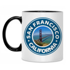 Кружка двухцветная