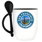 Кружка с ложкой