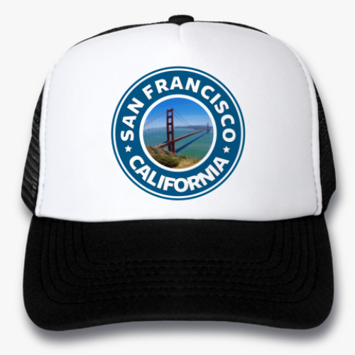 Кепка-тракер с принтом California