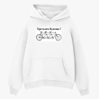 Толстовка худи оверсайз