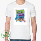 Мужская футболка органик