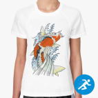 Женская спортивная футболка